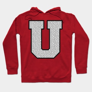 U Black Hoodie